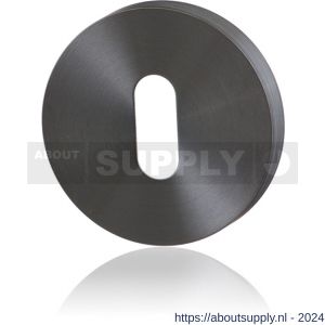 GPF Bouwbeslag PVD 0901.00P1 sleutelrozet rond 50x8 mm PVD antraciet - S21003722 - afbeelding 1