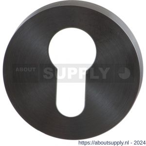 GPF Bouwbeslag PVD 0902.00P1 cilinderrozet rond 50x8 mm PVD antraciet - S21003569 - afbeelding 1