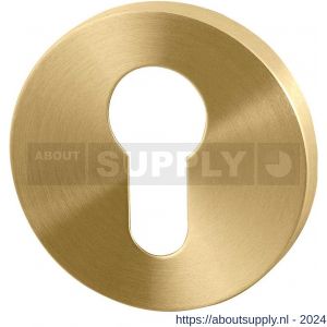 GPF Bouwbeslag PVD 0902.00P4 cilinderrozet rond 50x8 mm PVD mat messing - S21003571 - afbeelding 1