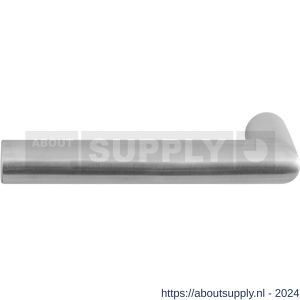 GPF Bouwbeslag RVS 1015.09L/R Toi L-haaks model 19 mm deurkruk gatdeel links-rechtswijzend RVS mat geborsteld - S21002604 - afbeelding 1