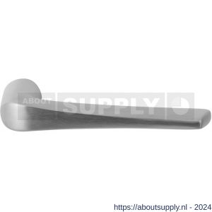 GPF Bouwbeslag RVS 2065L/R Tiki deurkruk gatdeel links-rechtswijzend RVS mat geborsteld - S21002537 - afbeelding 1