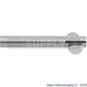 GPF Bouwbeslag RVS 2085L Toka Duo deurkruk gatdeel linkswijzend RVS gepolijst-RVS mat geborsteld - S21002653 - afbeelding 1