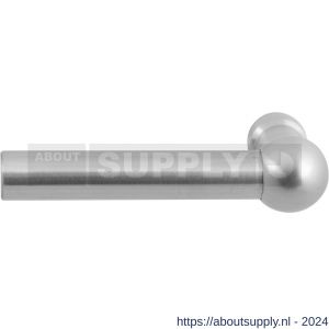GPF Bouwbeslag RVS 3040L/R Hipi deurkruk gatdeel 103,5 mm links-rechtswijzend RVS mat geborsteld - S21002683 - afbeelding 1