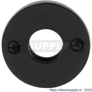 GPF Bouwbeslag Smeedijzer 6100.00L/R rozet rond 53x5 mm links-rechtswijzend smeedijzer zwart - S21003690 - afbeelding 1