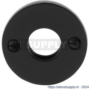 GPF Bouwbeslag Smeedijzer 6100.05L/R rozet rond 51x4 mm links-rechtswijzend smeedijzer zwart - S21003693 - afbeelding 1