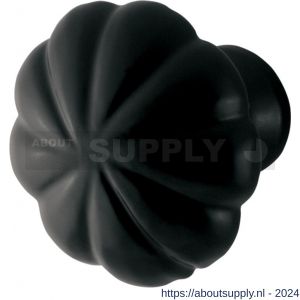 GPF Bouwbeslag Smeedijzer 6502.30 meubelknop Bloem 30 mm hoogte 29 mm smeedijzer zwart - S21005406 - afbeelding 1
