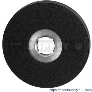 GPF Bouwbeslag ZwartWit 8100.00 rozet vierkant 50x8 mm zwart - S21003679 - afbeelding 1