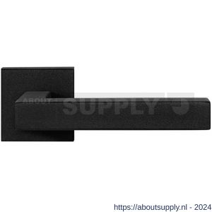 GPF Bouwbeslag ZwartWit 8216.61-02 Zaki+ deurkruk op vierkante rozet 50x50x8 mm zwart - S21009332 - afbeelding 1
