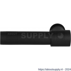 GPF Bouwbeslag ZwartWit 8234L/R Hipi Deux+ 105,5 mm deurkruk gatdeel links-rechtswijzend zwart - S21008041 - afbeelding 1