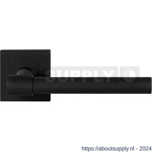 GPF Bouwbeslag ZwartWit 8244.61-02 Hipi Deux deurkruk op vierkante rozet 50x50x8 mm zwart - S21009374 - afbeelding 1