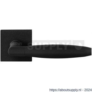 GPF Bouwbeslag ZwartWit 8266.61-02 Ika XL deurkruk op vierkante rozet 50x50x8 mm zwart - S21009390 - afbeelding 1