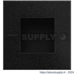 GPF Bouwbeslag ZwartWit 8714.61A schuifdeurkom vierkant 30x30 mm zwart - S21007576 - afbeelding 1