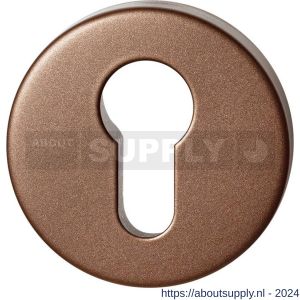 GPF Bouwbeslag Anastasius 9393.A2 Inside veiligheids binnenrozet rond 54x10 mm SKG*** Bronze blend - S21012973 - afbeelding 1