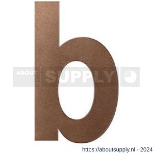 GPF Bouwbeslag Anastasius 9800.A2.0156-b letter b 156 mm Bronze blend - S21010913 - afbeelding 1