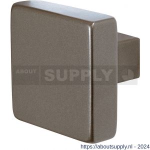 GPF bouwbeslag GPF9948.A3 Mocca blend vierkante deurknop 53x53x16 mm draaibaar met krukstift - Y21011045 - afbeelding 1