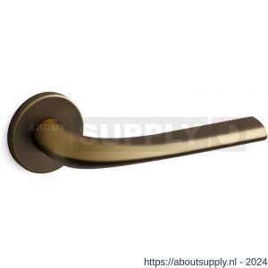 Mandelli1953 721R Filo deurkruk gatdeel op rozet 51x6 mm rechtswijzend mat brons - S21009936 - afbeelding 1