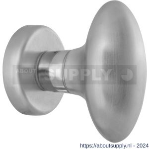 Mandelli1953 0744 deurknop op rozet 51x6 mm satin mat chroom - S21013665 - afbeelding 1
