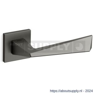 Mandelli1953 1251R Piramid deurkruk gatdeel op rozet 50x50x6 mm rechtswijzend grafiet - S21009681 - afbeelding 1