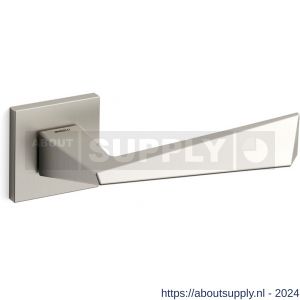 Mandelli1953 1251L Piramid deurkruk gatdeel op rozet 50x50x6 mm linkswijzend mat nikkel - S21009684 - afbeelding 1