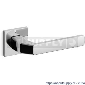 Mandelli1953 1601L Fenix deurkruk gatdeel op rozet 50x50x6 mm linkswijzend chroom - S21009730 - afbeelding 1