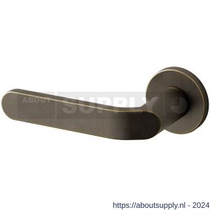 Mandelli1953 1611L Callas deurkruk gatdeel op rozet 51x6 mm linkswijzend Imperial brons - S21009746 - afbeelding 1