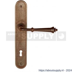 Utensil Legno FM315 M PC72 deurkruk op schild 245x40 mm PC 72 mm geveerd roest - S21007089 - afbeelding 1