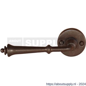 Utensil Legno FM316L M RSB deurkurk gatdeel op rozet 50x50 mm met veer linkswijzend roest - S21006790 - afbeelding 1