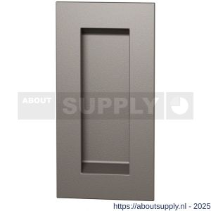 GPF Bouwbeslag Anastasius GPF0717.A3A schuifdeurkom rechthoekig 102x51 mm Mocca blend - S21012743 - afbeelding 1