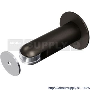 GPF Bouwbeslag Anastasius GPF0750.A1 magnetische deurstopper Dark blend - S21019944 - afbeelding 1