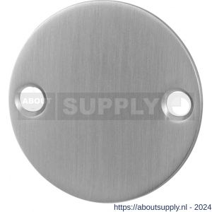 GPF Bouwbeslag RVS 0900.06 blinde platte ronde rozet 50x2 mm RVS geborsteld - S21003502 - afbeelding 1