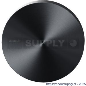 GPF Bouwbeslag Entree 0900VRP1 blinde ronde rozet 53x6,5 mm PVD antraciet - S21011251 - afbeelding 1