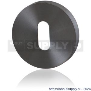 GPF Bouwbeslag PVD 0901.00P1 sleutelrozet rond 50x8 mm PVD antraciet - S21003722 - afbeelding 1