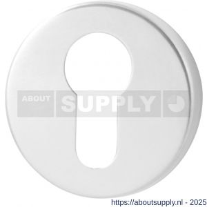 GPF Bouwbeslag RVS 0902.40 cilinderrozet rond 50x8 mm RVS gepolijst - S21003566 - afbeelding 1