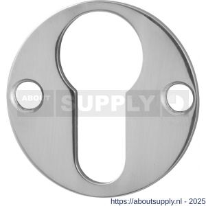 GPF Bouwbeslag RVS 0902.47 cilinderrozet plat rond 38x2 mm RVS gepolijst - S21003562 - afbeelding 1