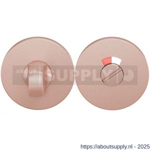 GPF Bouwbeslag Entree GPF0903VRT2 toiletgarnituur 53x6 mm stift 8 mm met rood-wit indicator Blush - S21019956 - afbeelding 1