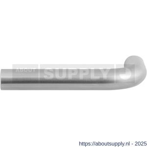 GPF Bouwbeslag RVS 1000L/R Aka L-model deurkruk gatdeel 19 mm links-rechtswijzend RVS geborsteld - S21002593 - afbeelding 1