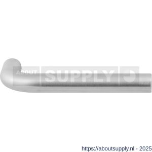 GPF Bouwbeslag RVS 1001L/R Aka L-model deurkruk gatdeel 16 mm links-rechtswijzend RVS geborsteld - S21002592 - afbeelding 1