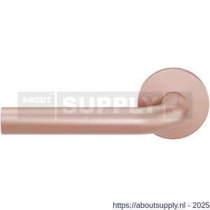 GPF Bouwbeslag Entree GPF100VRT2L L-model 19 mm deurkruk gatdeel op rozet 53x6 mm linkswijzend Blush - S21019963 - afbeelding 1