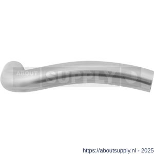 GPF Bouwbeslag RVS GPF1010 Kui W-model 19 mm deurkruk RVS geborsteld - S21002600 - afbeelding 1