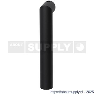 GPF Bouwbeslag ZwartWit GPF1015KL/R Toi raamkruk L-haaks model 19 mm deurkruk gatdeel korte nek links-rechtswijzend zwart - S21010531 - afbeelding 1