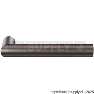 GPF Bouwbeslag Anastasius 1015.A1 Toi L-haaks model 19 mm deurkruk Dark blend - S21010593 - afbeelding 1