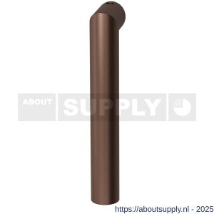 GPF Bouwbeslag Anastasius GPF1015KL/R Toi raamkruk L-haaks model 19 mm korte nek links-rechtswijzend Bronze blend - S21012228 - afbeelding 1