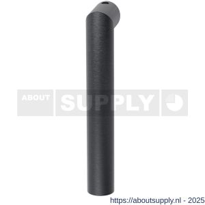 GPF Bouwbeslag PVD GPF1015P1L/R Toi raamkruk L-haaks model 19 mm korte nek links-rechtswijzend PVD antraciet - S21011033 - afbeelding 1