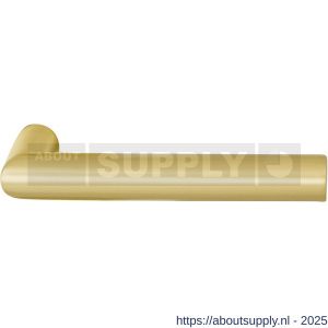 GPF Bouwbeslag PVD GPF1015P4 Toi L-haaks model 19 mm deurkruk PVD mat messing - S21002466 - afbeelding 1