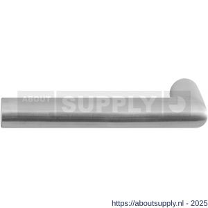 GPF Bouwbeslag RVS 1015.09L/R Toi L-haaks model deurkruk gatdeel 19 mm links-rechtswijzend RVS geborsteld - S21002604 - afbeelding 1