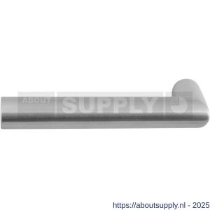 GPF Bouwbeslag RVS 1020L Mai L-model ovaal deurkruk gatdeel linkswijzend RVS geborsteld - S21002606 - afbeelding 1