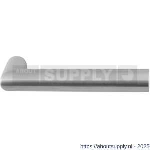 GPF Bouwbeslag RVS 1020R Mai L-model ovaal deurkruk gatdeel rechtswijzend RVS geborsteld - S21002605 - afbeelding 1