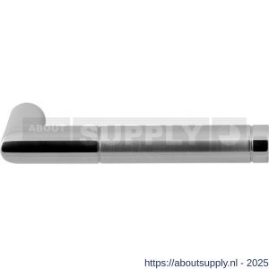 GPF Bouwbeslag RVS GPF1040 Kohu Duo deurkruk RVS gepolijst-RVS geborsteld - S21002477 - afbeelding 1