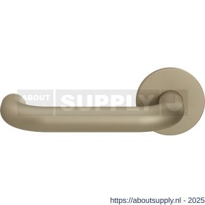 GPF Bouwbeslag Entree GPF105VRA4L U-model 19 mm deurkruk gatdeel op rozet 53x6 mm linkswijzend Champagne blend - S21016801 - afbeelding 1