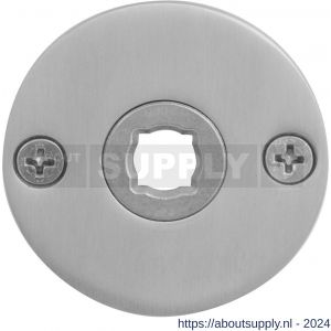 GPF Bouwbeslag RVS 1100.06 ronde platte rozet 50x2 mm RVS geborsteld - S21003661 - afbeelding 1